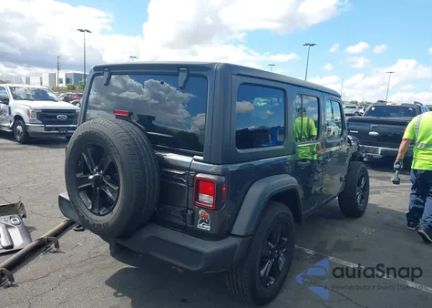 2020 Jeep Wrangler Unlimited Sport Altitude 4X4 from USA, damaged, VIN 1C4HJXDN9LW342014